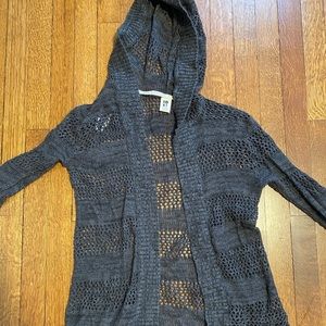 ROXY Hooded gray sweater